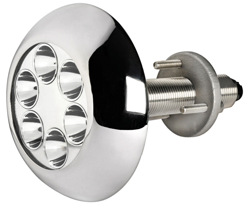 Underwater light w/6x3W blue LEDs with stud - foto originale Osculati Srl