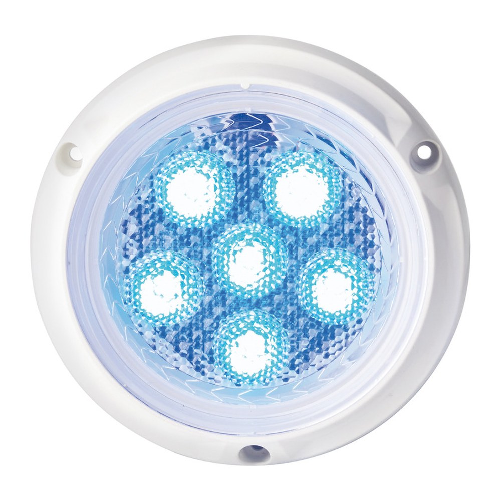 Round underwater light blue 134 mm - foto originale Osculati Srl
