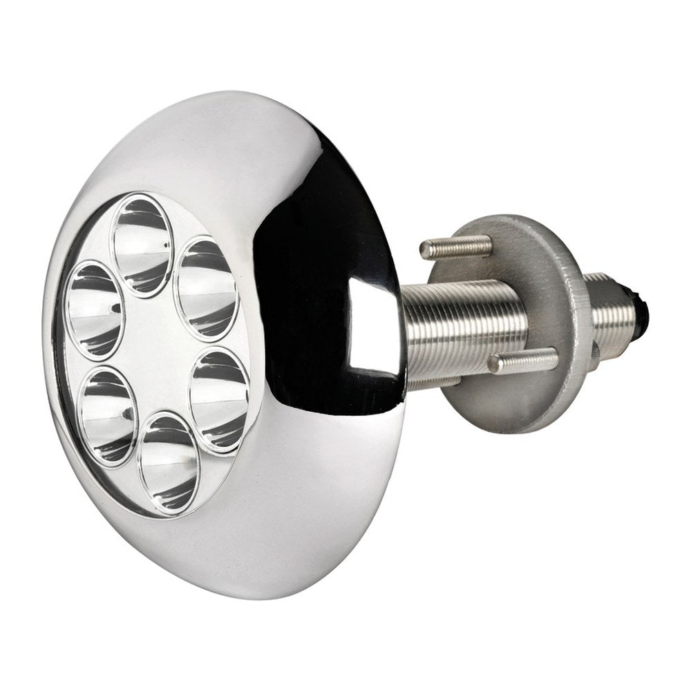 Underwater light w/6x3W blue LEDs with stud - foto originale Osculati Srl
