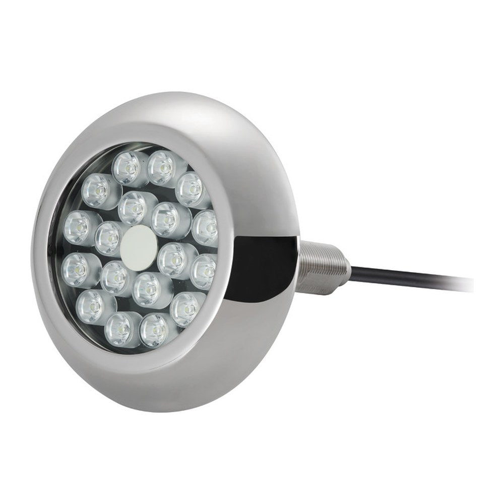 Underwater light 18 blue LEDs with screws - foto originale Osculati Srl