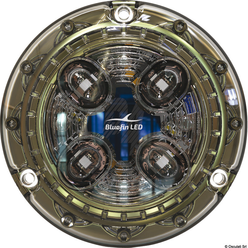 PIRANHA P4 HI-POWER LED underwater light, white - foto originale Osculati Srl