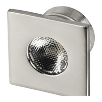 Luz de cortesia LED de embutir frontal azul