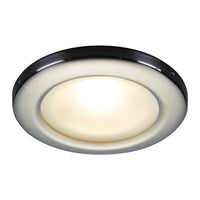 Vega II LED recess ceiling light mirror-polished white