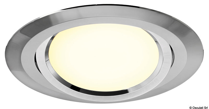 Recess swivelling LED light, warm light 4W - foto originale Osculati Srl