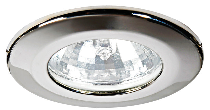 Sterope spotlight w/reflector mirror polished - foto originale Osculati Srl