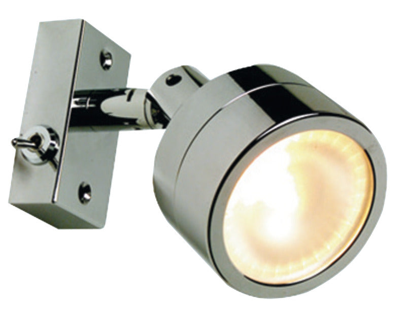 Laguna articulated spotlight chromed brass - foto originale Osculati Srl