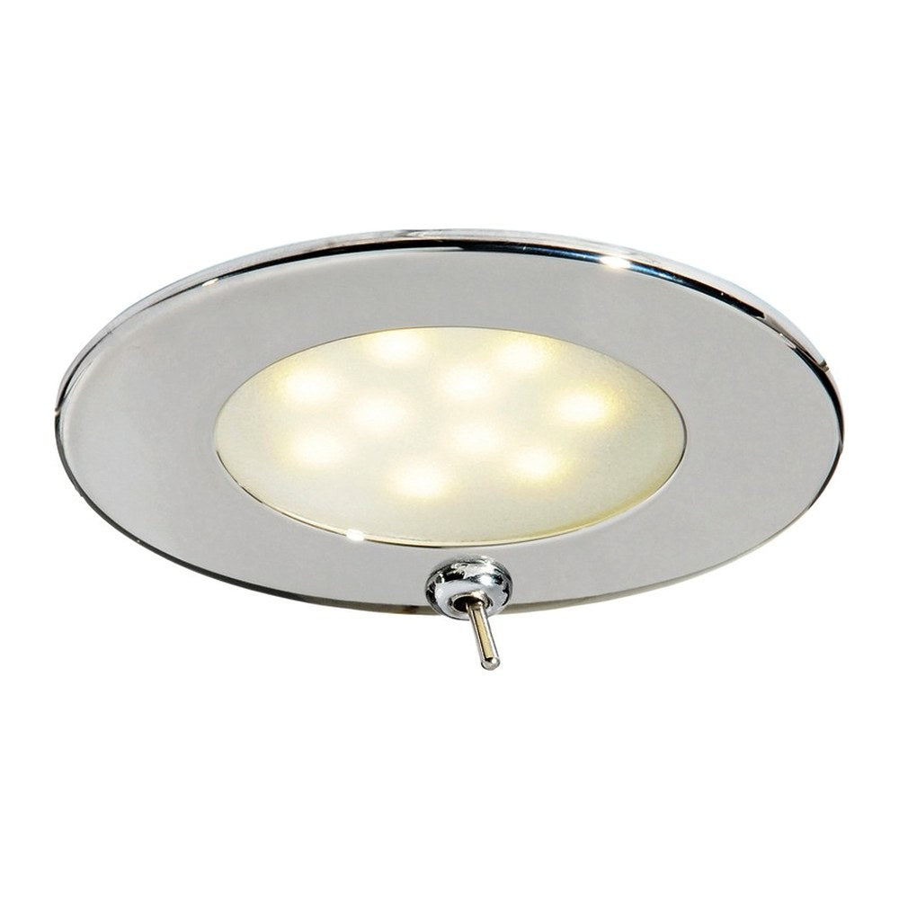 Atria LED spotlight polished SS w/switch - foto originale Osculati Srl