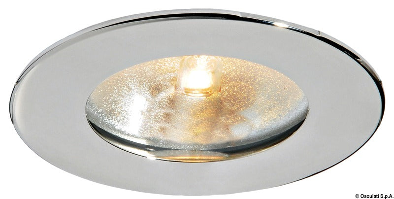Atria halogen spotlight polished SS - foto originale Osculati Srl