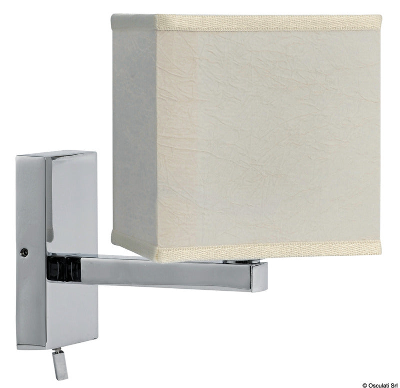 Articulated spotlight chromed brass - foto originale Osculati Srl