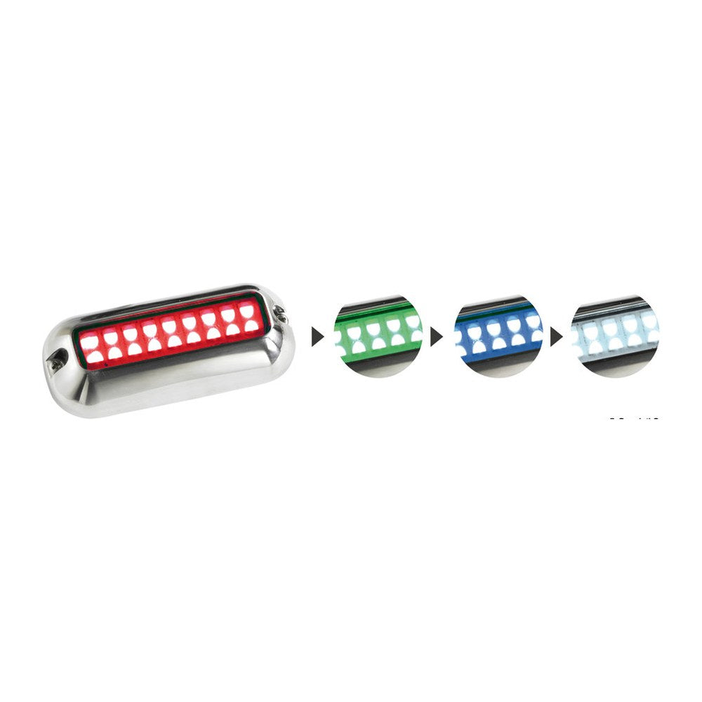 Underwater LED light RGBW - foto originale Osculati Srl