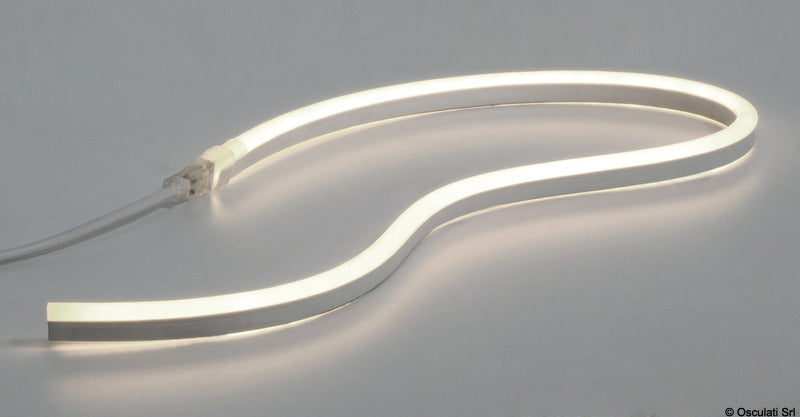 Neon Light flexible LED strip 24V warm white 10 W - foto originale Osculati Srl