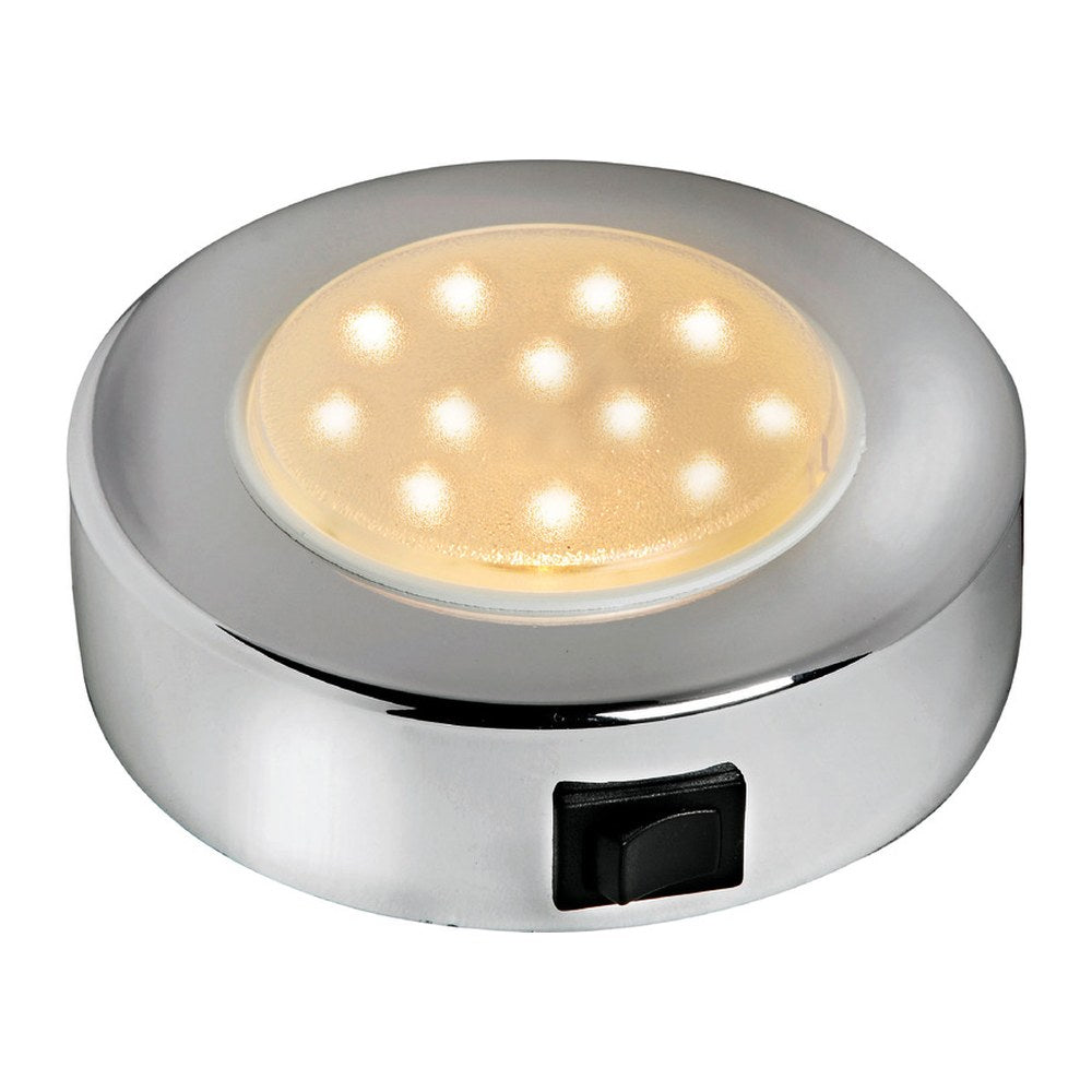 Batsystem Batisystem Sun spotlight chromed ABS 10 LEDs - foto originale Osculati Srl