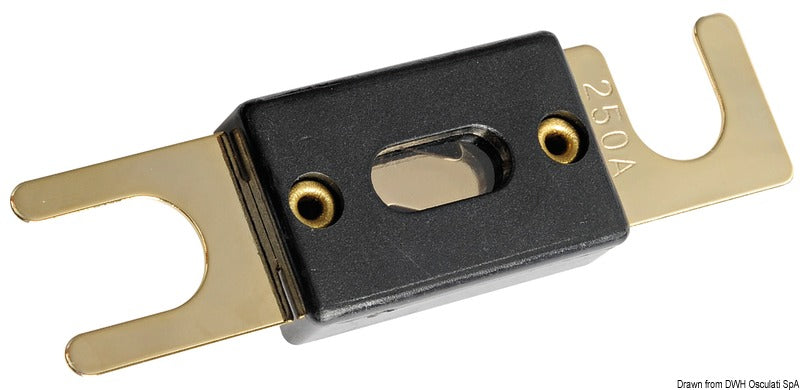 High capacity fuses 250 A (pack of 10) - foto originale Osculati Srl