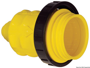 Marinco Yellow cap for 30A power plug - foto originale Osculati Srl