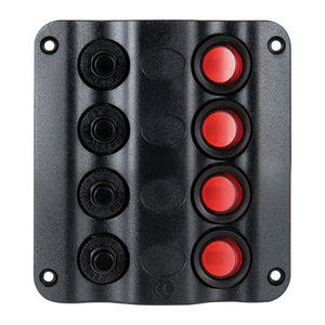 Wave electric control panel 4 switches - foto originale Osculati Srl