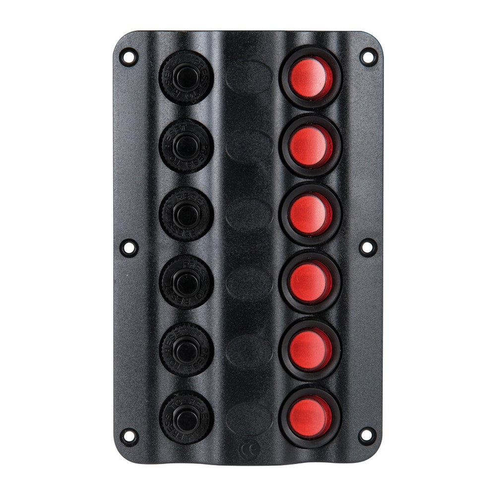Wave electric control panel 6 switches - foto originale Osculati Srl