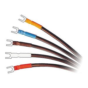 Black heat-shrink sheath 38 mm (pack of 5) - foto originale Osculati Srl