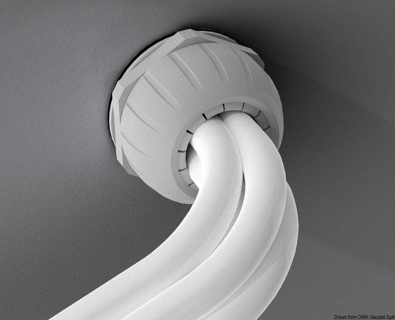Scanstrut Pass bulkhead up to 4 cables max 15mm - foto originale Osculati Srl
