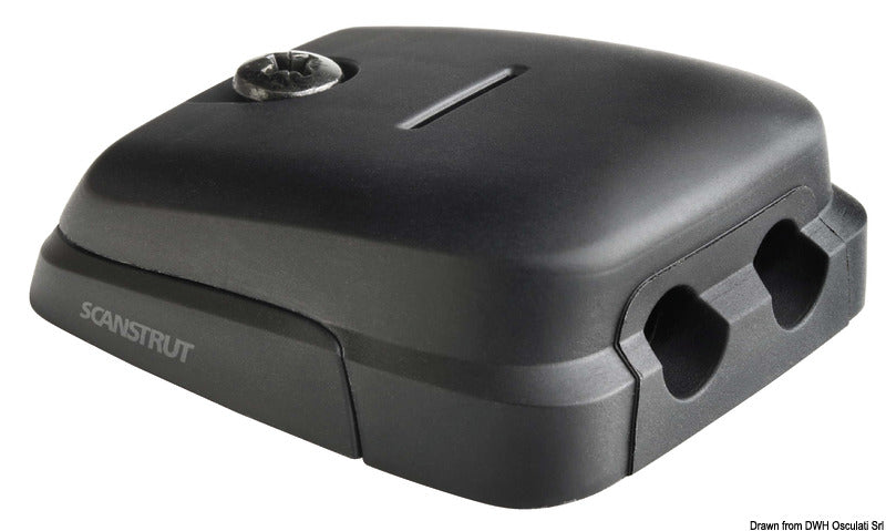 SCANSTRUT horizontal stuffing box black plastic 2-5/6mm - foto originale Osculati Srl