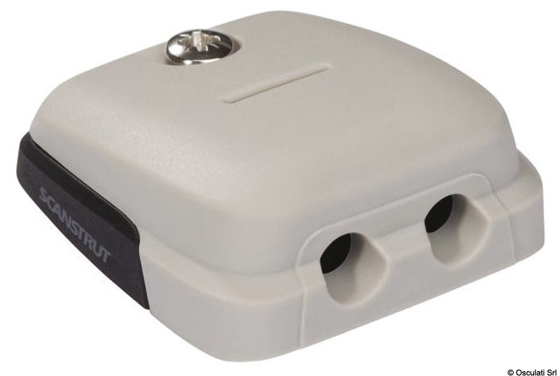 SCANSTRUT horizontal stuffing box grey dual cable - foto originale Osculati Srl