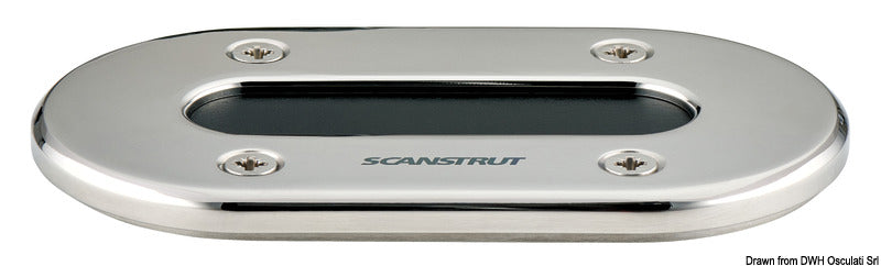 Scanstrut Low Profile SS stuffing box Ø up to 15mm - foto originale Osculati Srl