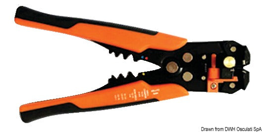 Crimping pliers and cable stripper - foto originale Osculati Srl