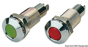 Instrument panel warning light red - foto originale Osculati Srl