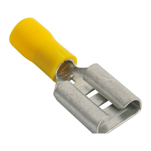 Faston pre-insulated female connector 2.5-6mm² (pack of 50) - foto originale Osculati Srl