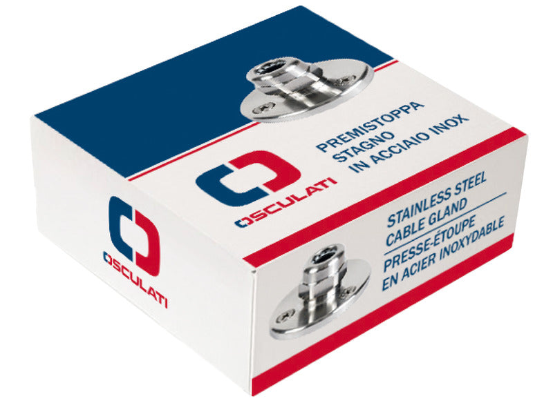 Watertight SS cable gland 10 mm - foto originale Osculati Srl