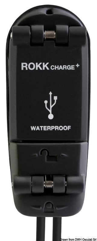 Scanstrut Dual USB socket Type A + Type C - foto originale Osculati Srl