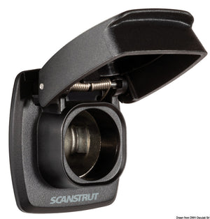 Flip Pro SCANSTRUTwatertight socket 12 V - foto originale Osculati Srl