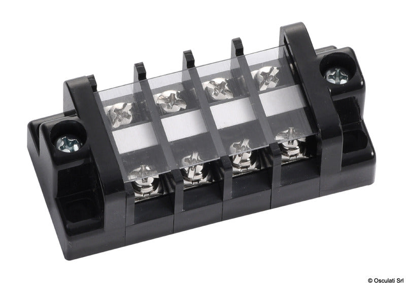 Electrical cable terminal for 4 terminals 20 A - foto originale Osculati Srl