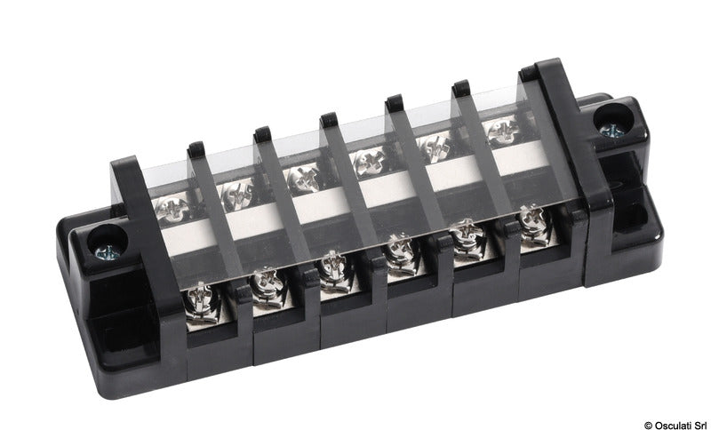 Electrical cable terminal for 6 terminals 30 A - foto originale Osculati Srl