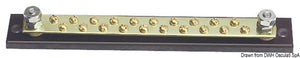 Bus-bar electric terminal board 20 x 4 mm - foto originale Osculati Srl