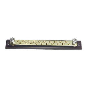 Bus-bar electric terminal board 20 x 4 mm - foto originale Osculati Srl