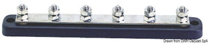 Bus-bar electric terminal board 6 x 6 mm - foto originale Osculati Srl