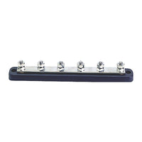 Bus-bar aansluitstrip 6 x 6 mm