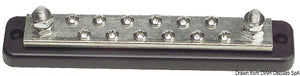 Bus-bar electric terminal board 12 x 5 mm - foto originale Osculati Srl