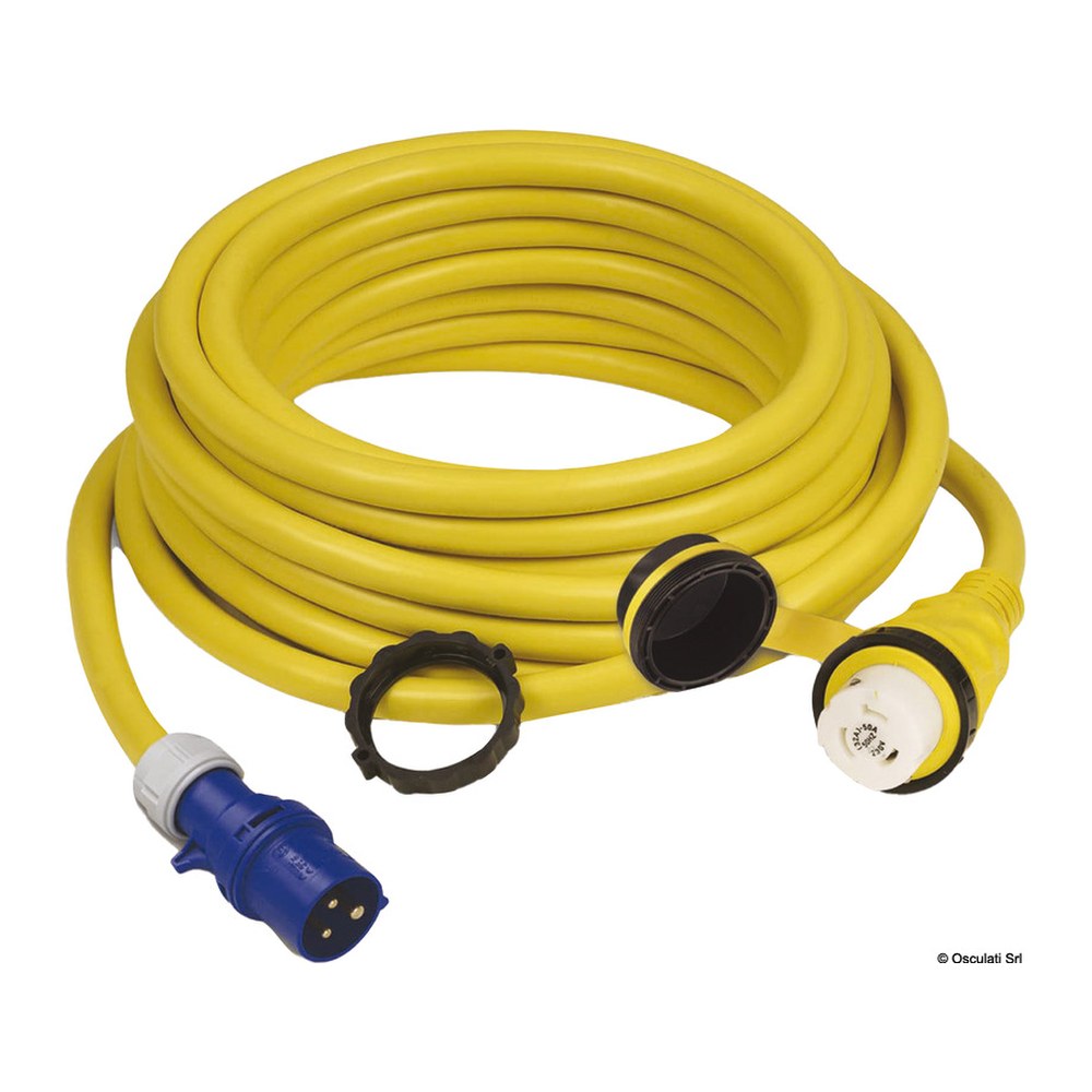 Marinco 32A 230V Cordset 15m with European Plug - foto originale Osculati Srl