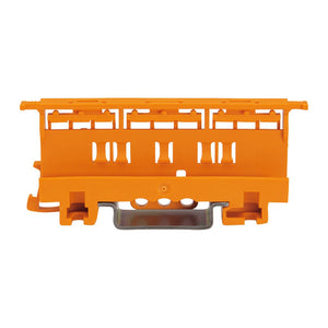 WAGO Mounting carrier for 4-mm2 connectors (pack of 10) - foto originale Osculati Srl