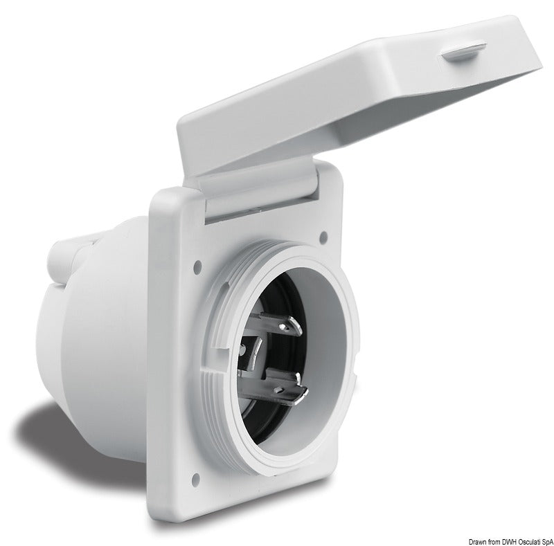 Marinco Valox 16-30 A socket - foto originale Osculati Srl