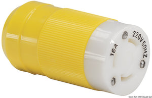 Marinco SS female power socket 16 A - foto originale Osculati Srl