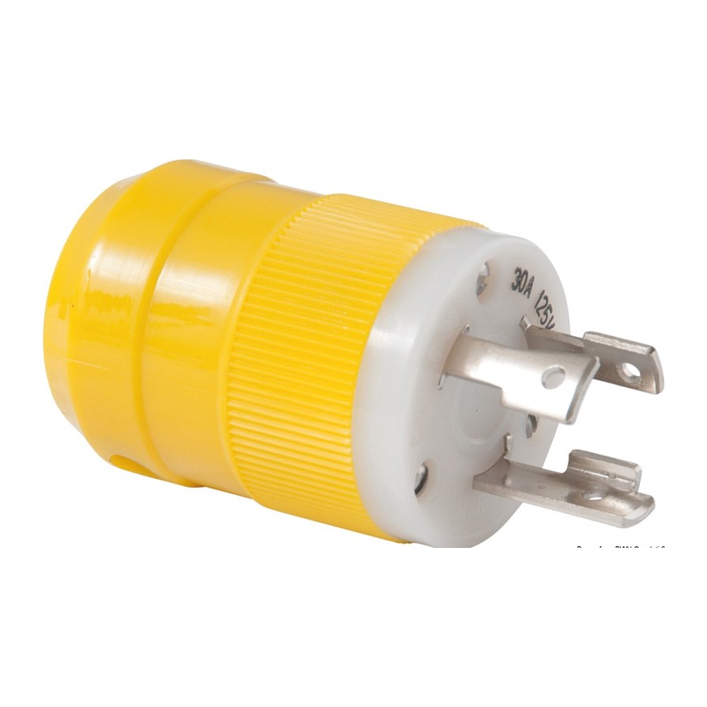 Marinco SS male power socket 16 A - foto originale Osculati Srl
