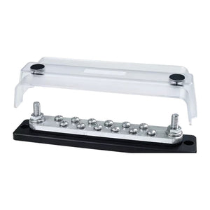 Heavy-Duty Bus Bar Techno w/clear lid 2x8 - foto originale Osculati Srl