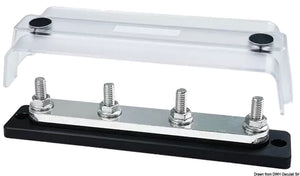 Heavy-Duty Bus Bar Techno w/clear lid 4x8 - foto originale Osculati Srl