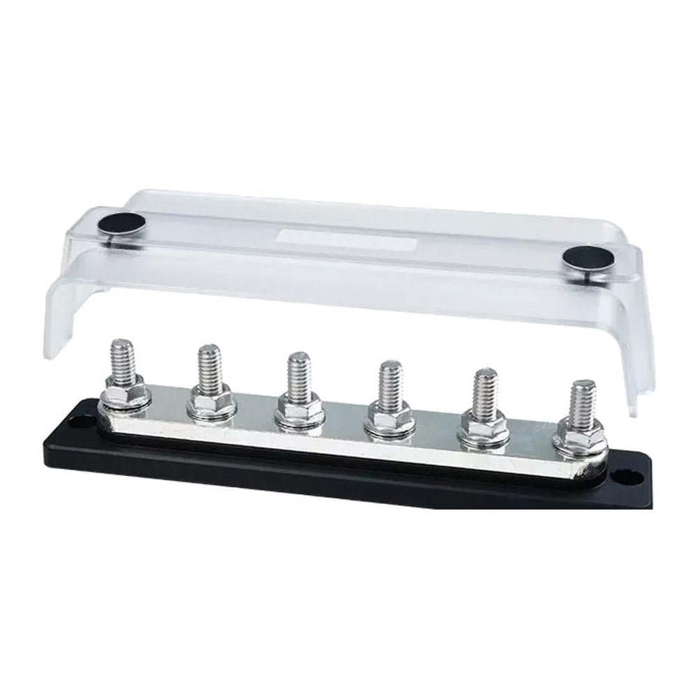 Heavy-Duty Bus Bar Techno w/clear lid 6x8 - foto originale Osculati Srl