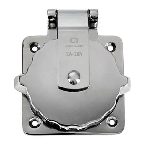 Socket AISI 316 50 A 220 V - foto originale Osculati Srl