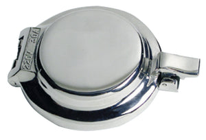Round SS socket 30 A 220 V - foto originale Osculati Srl