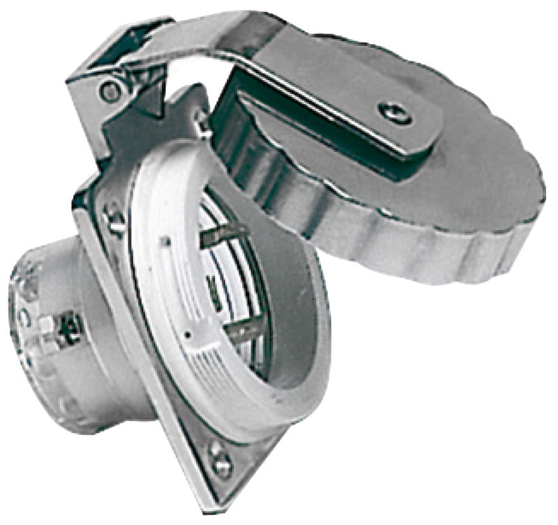 SS IP56 watertight socket 30 A 220 V - foto originale Osculati Srl