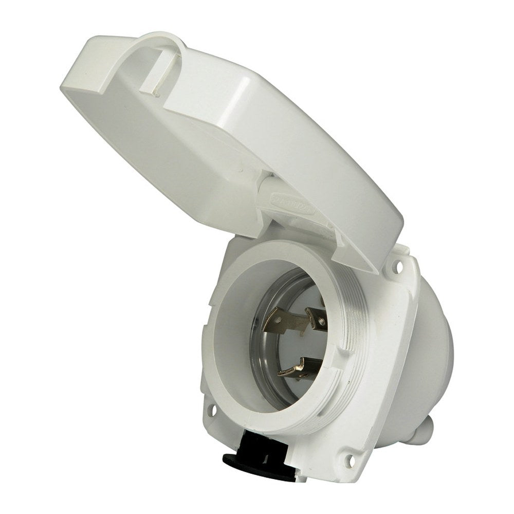 New Edge white socket 30 A - foto originale Osculati Srl